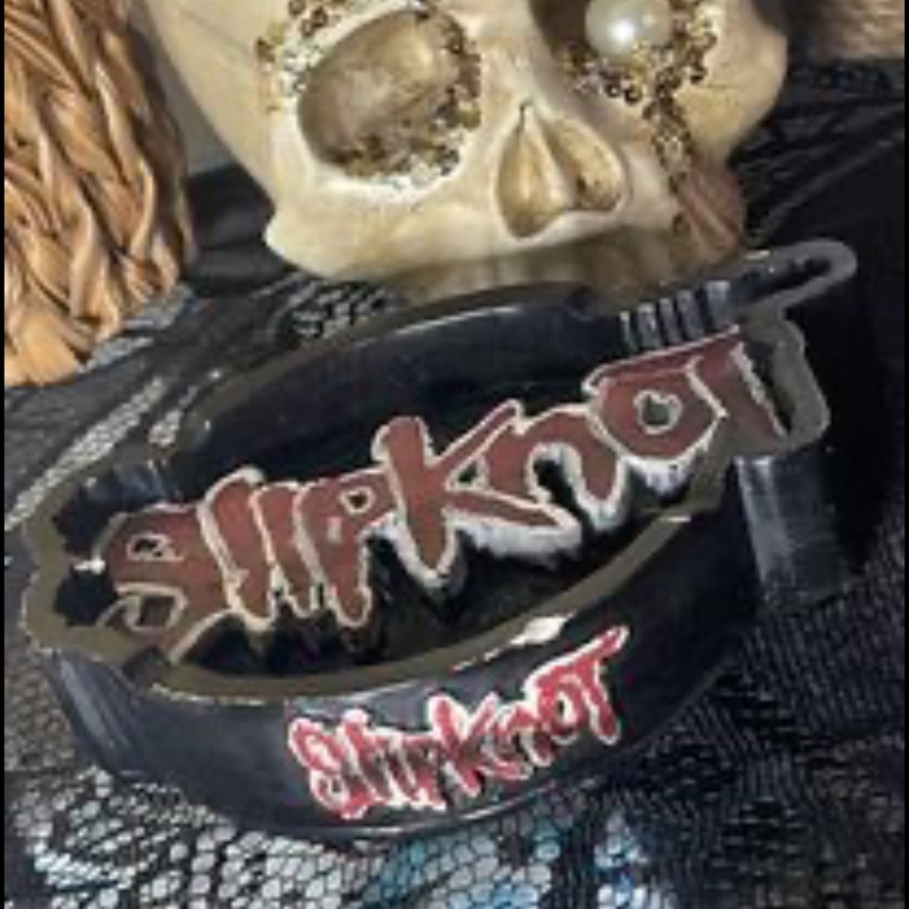 Slipknot ashtray incense burner concert memorabilia